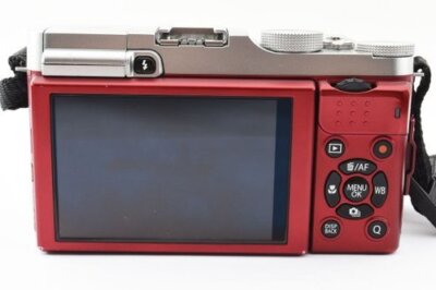 Near Mint Fujifilm X Series X-A1 Digital Camera Red | eBay