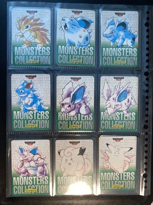 BANDAI Pokemon Carddass Green Edition No.001-151+2 153 types Full
