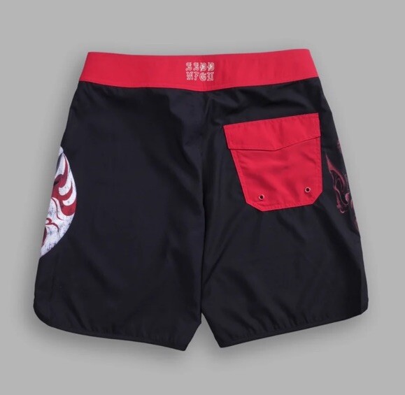 darc sport stage shorts Size 36 Black And Red Masked No Weapon | eBay