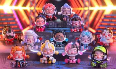 Authentic POP MART Skullpanda City of Night Series Blind Box