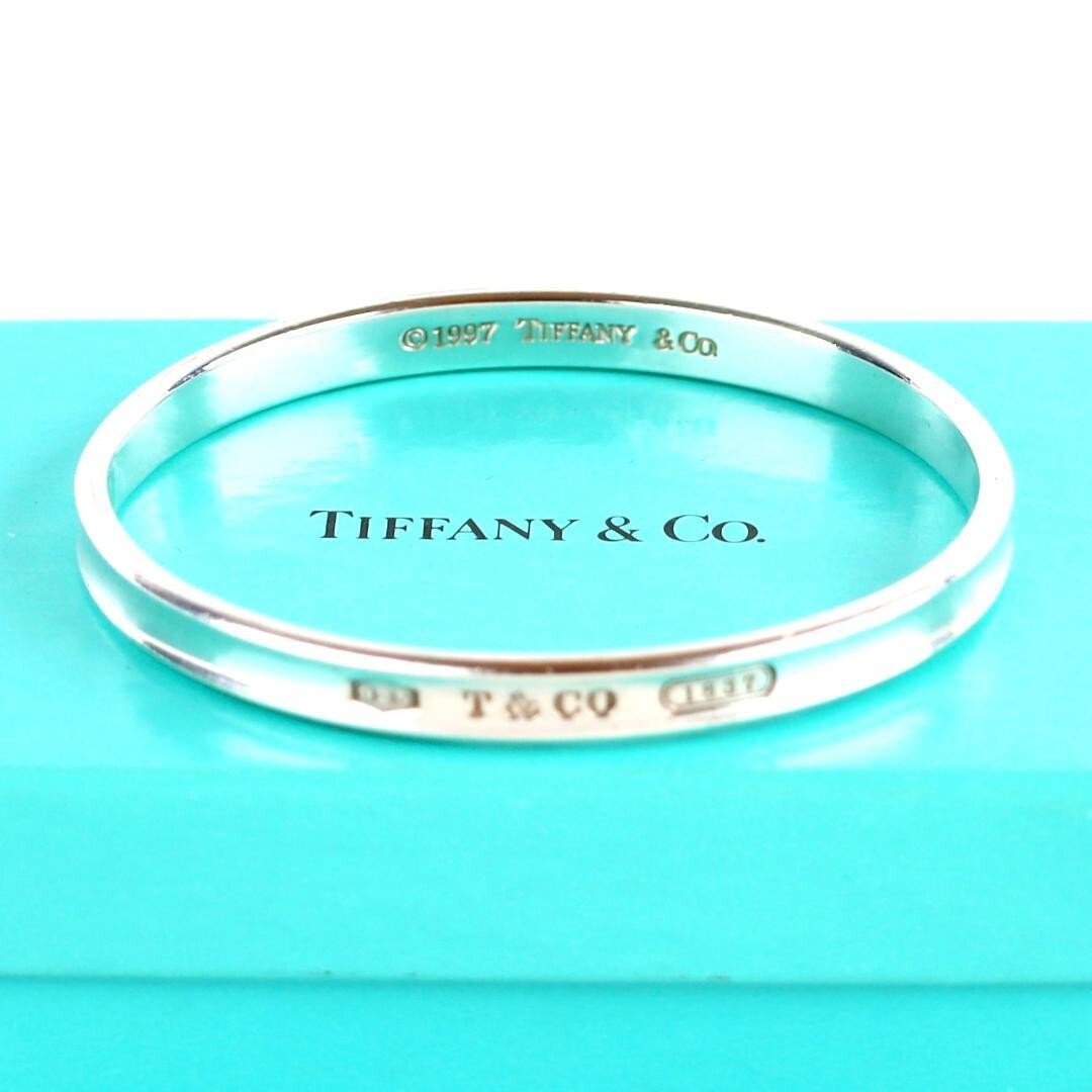 Tiffany & Co. 1837 Sterling Silver 925 Bangle Bracelet Authentic
