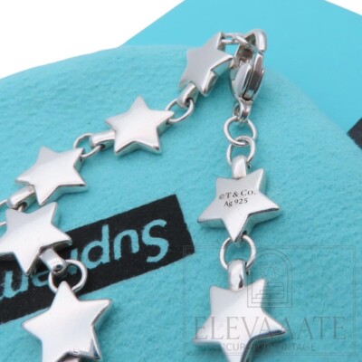 Tiffany supreme collaboration bracelet NEW with box rare 2021 star