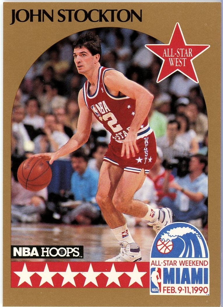 ストックトン John Stockton 8枚,25枚限定 サインカード 2枚