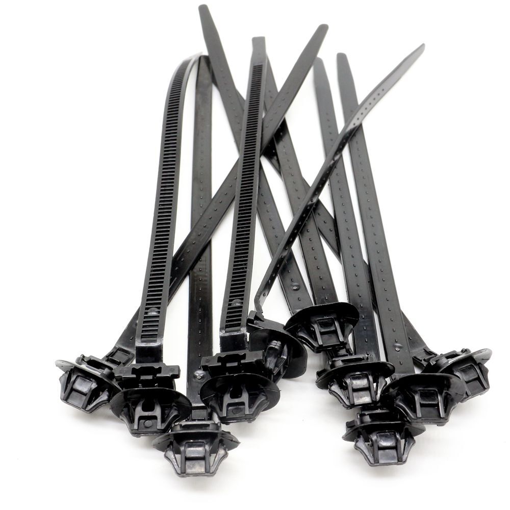 Toyota 82678A9006 Cable Strap Push Mount Wire Tie Nylon Clip 10Pcs