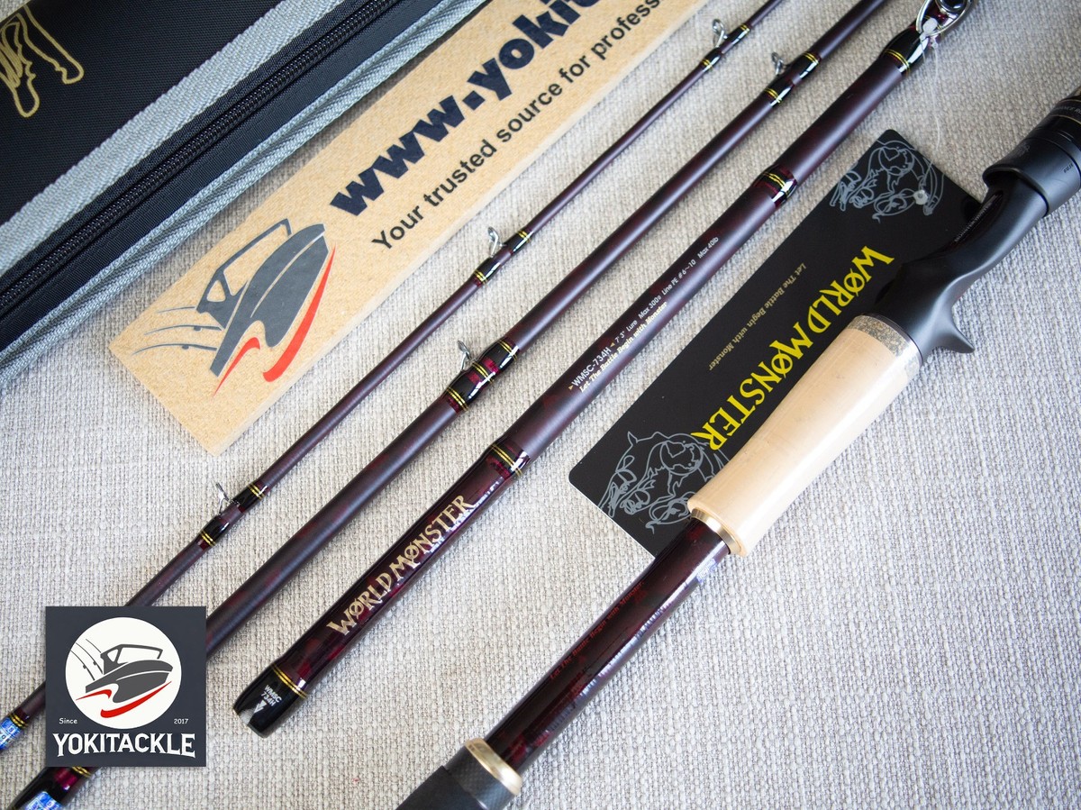 Abu Garcia WORLD MONSTER WMSC-734H Heavy 7.3ft Monster Fishing