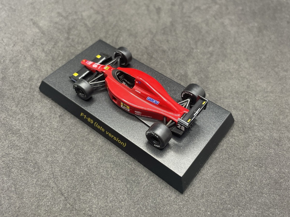 Kyosho 1/64 Ferrari F1 collection2 F1-89 (late ver) #28 G.Berger