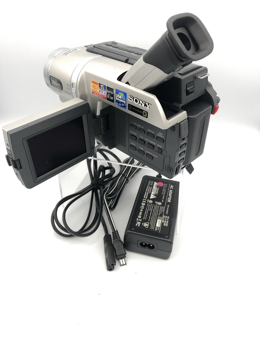 Sony NTSC Standard8/Hi8 Analog Camcorder USB Video Transfer - Read
