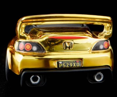 2022 Hot Wheels Red Line Club RLC Exclusive Honda S2000, Gold, Ryu