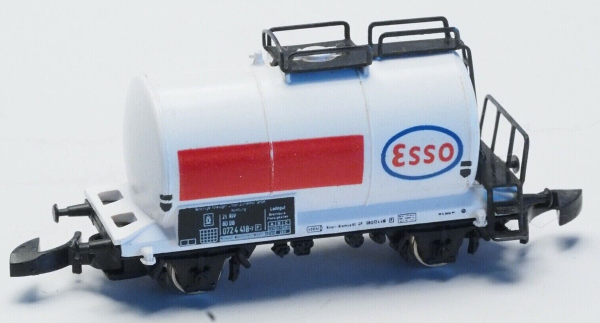 Z Scale Marklin Mini-Club 8612 ESSO Tank Car DB LNIB | eBay