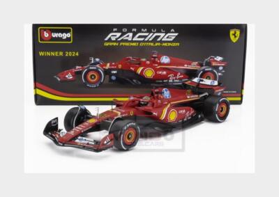 1:18 BURAGO Ferrari F1 Sf-24 #16 Winner Italy Gp 2024 Leclerc