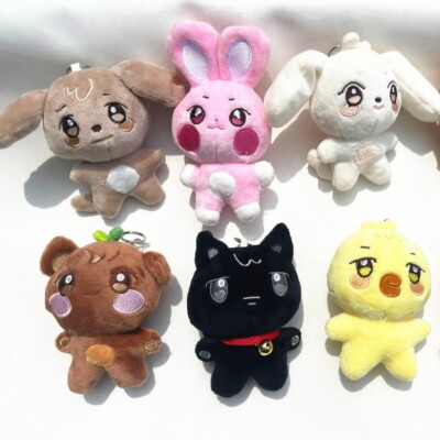 ATEEZ ANITEEZ Pop Plush Cartoon Doll Keychain SANdeoki Toy