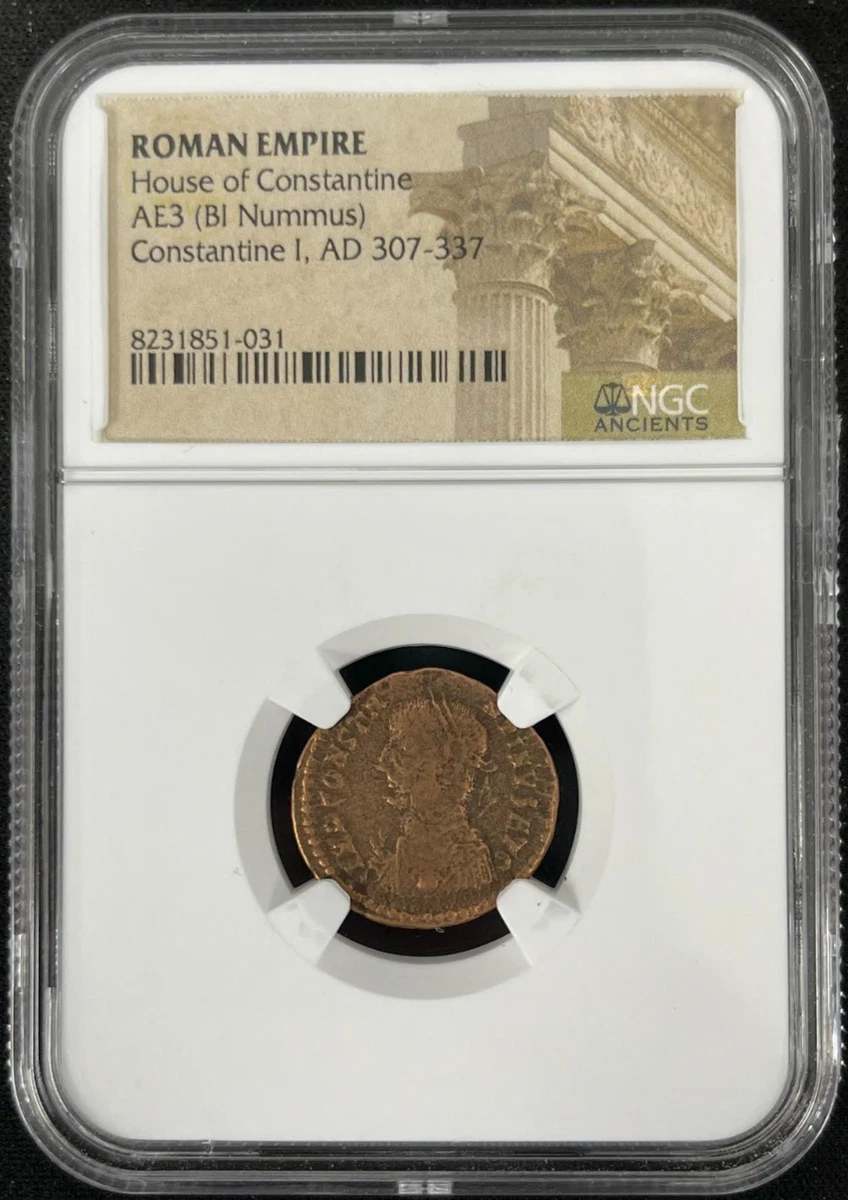 Nummus Constantine I NGC Certified Roman Imperial Coins (27 BC-476