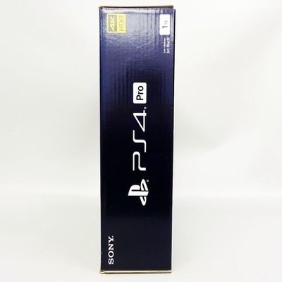 Sony PS4 PlayStation 4 Pro Jet Black 1TB Console CUH-7200BB01