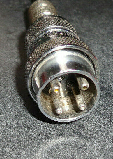 1pc 4-PIN MALE Amphenol MICROPHONE CONNECTOR 91-MC4M plug fit