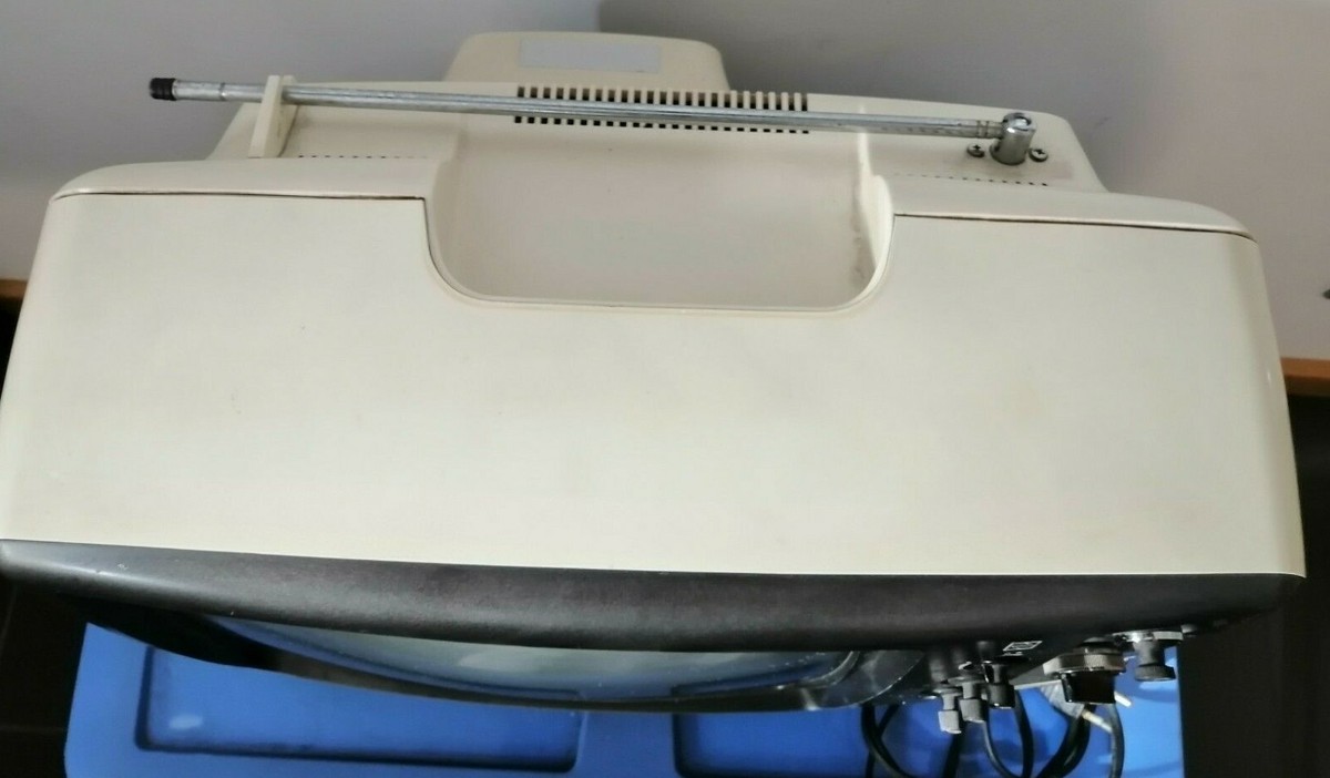 Vintage Transistor TV National TR-602EA Space Age 1976 By