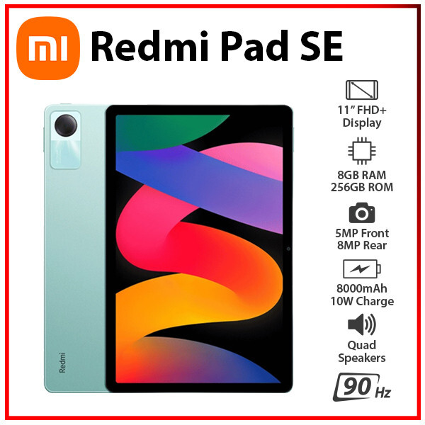 Wi-Fi)Xiaomi Redmi Pad SE 8GB+256GBGB GREEN Octa Core Android PC