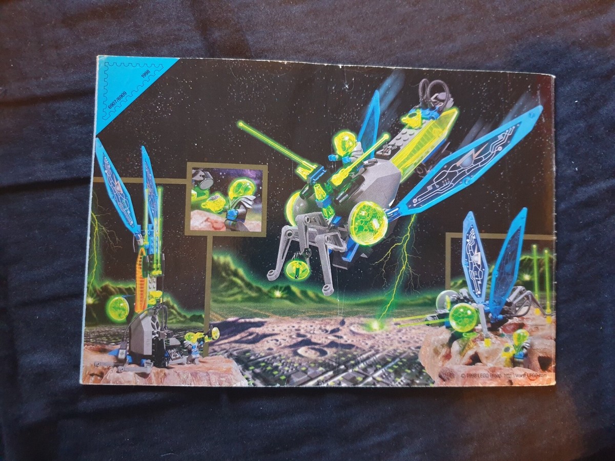 Lego Set 6907/6909 SONIC STINGER Insectoids Vintage Instructions