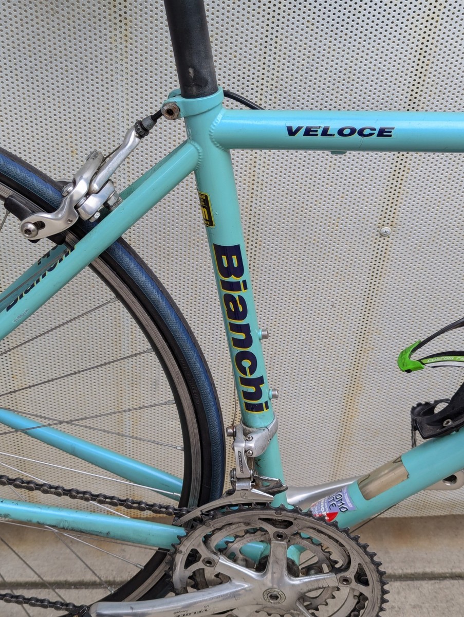 Rare Bianchi Veloce Reparto Corse Campy Bike 46cm Italy LOS