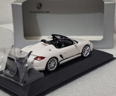 Porsche Boxster Spyder 2010 White 1:43 Minichamps WAP 020 101 0A