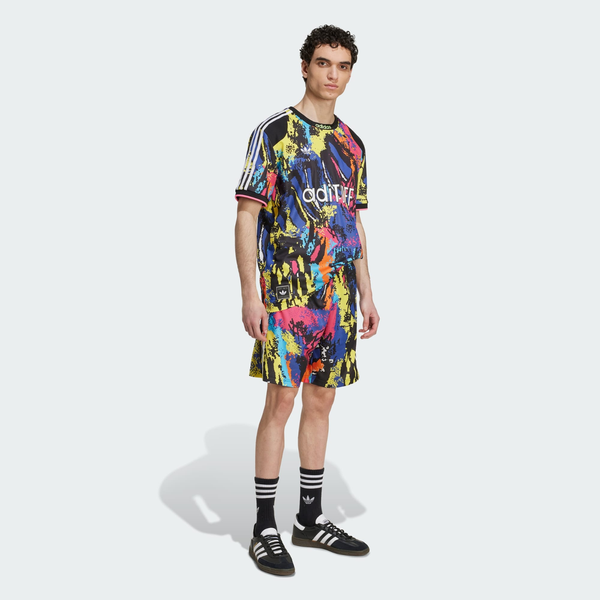 adidas Originals Archive Jersey Multicolor Bright Yellow KD4800