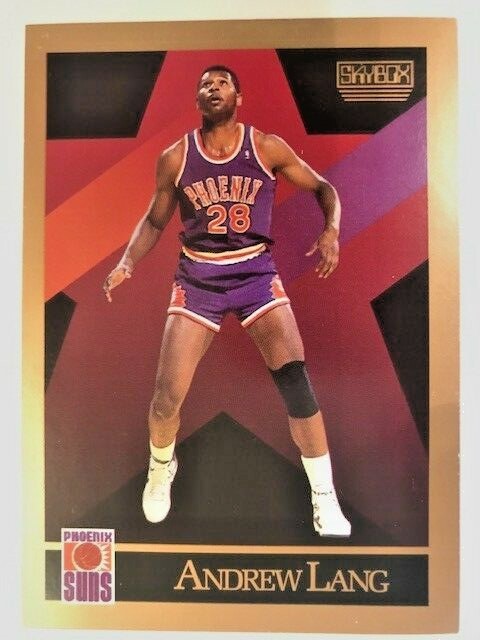 NBA - 1990-91 Skybox Basketball Andrew Lang - Suns | eBay