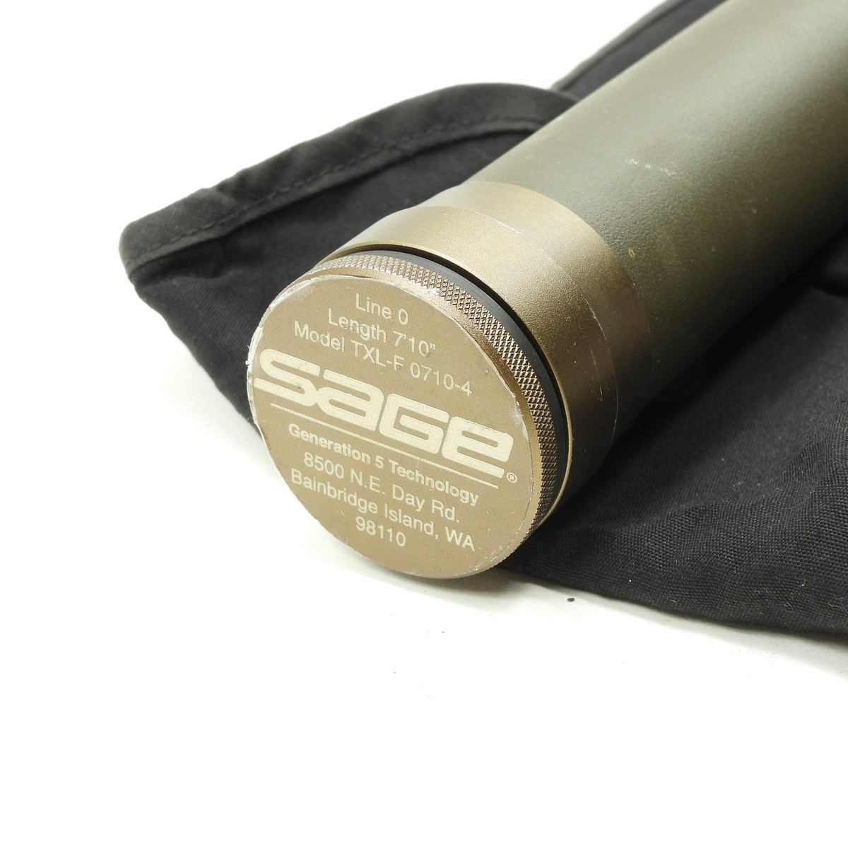 Sage TXL-F 0710 Fly Fishing Rod. 7' 10' 0wt. W/ Tube & Sock. | eBay
