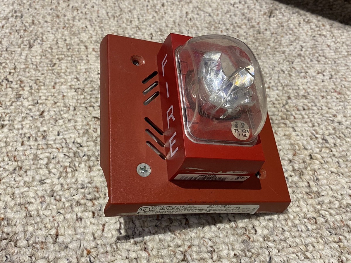 Faraday 6234-M Fire Alarm Horn/Strobe (Read) | eBay
