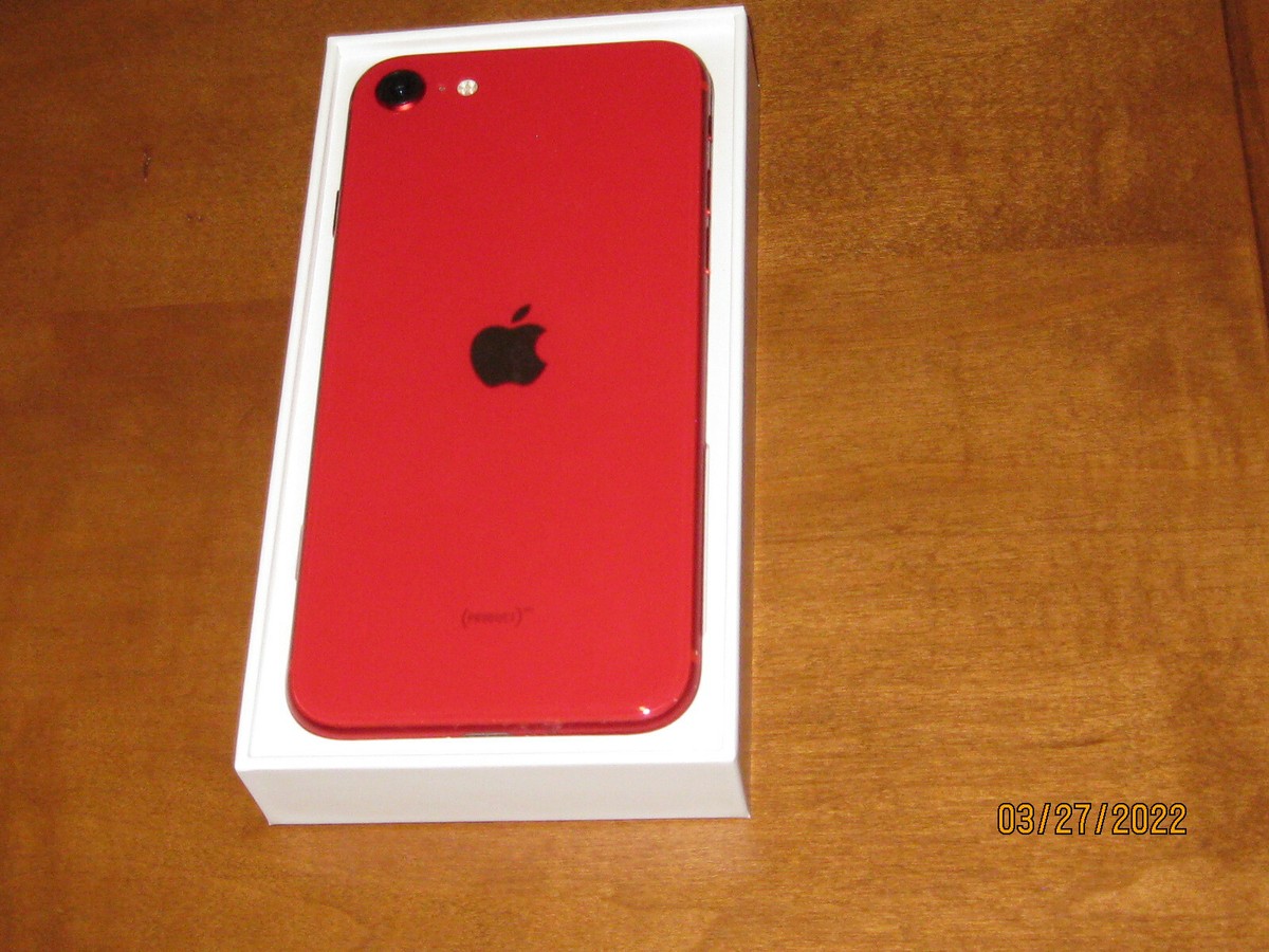 Red iphone se 2nd gen, 64 gb. Still under warranty til 9/16/22 | eBay