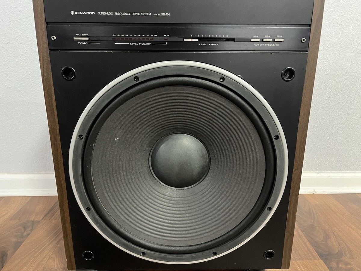 Kenwood KB-700 Subwoofer Super Low Frequency Drive System | eBay