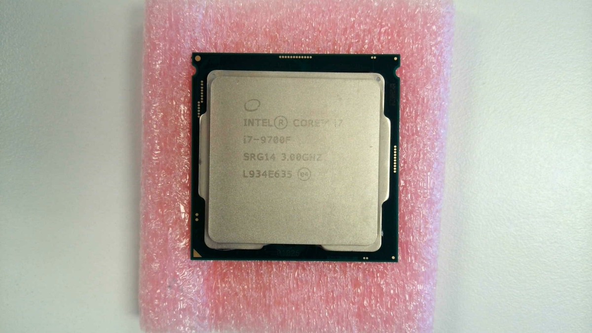 Intel Core i7-9700F Desktop Processor 8 Core 3 GHz speed (Up to