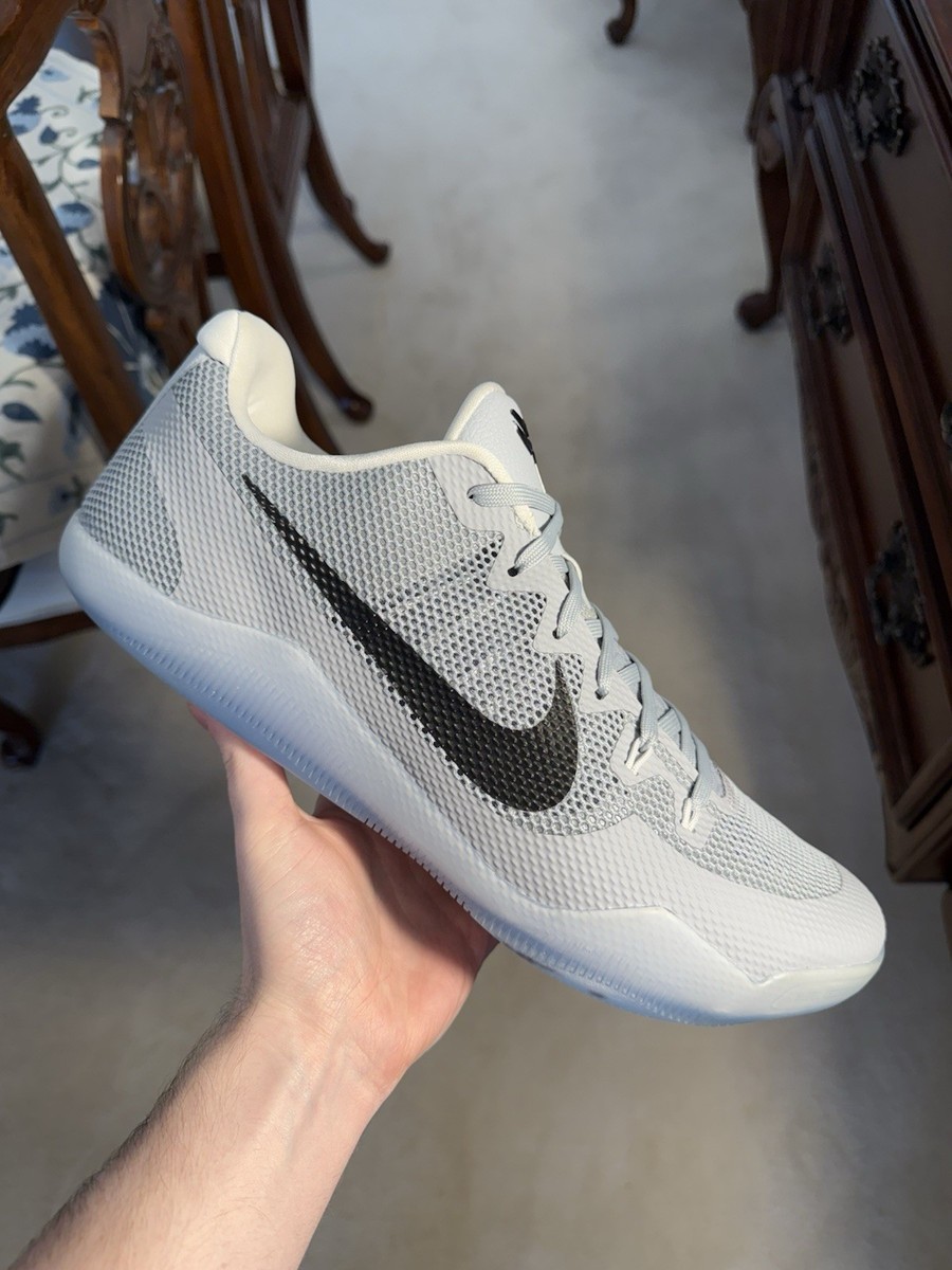 Nike Kobe 11 Low Tb Wolf Grey 856485-002 Men Shoes Size 15 Brand