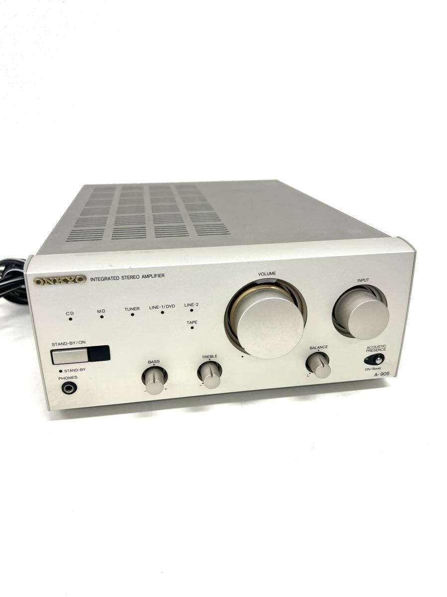 ONKYO A-905 Stereo Integrated Amplifier Transistor Used Japan | eBay