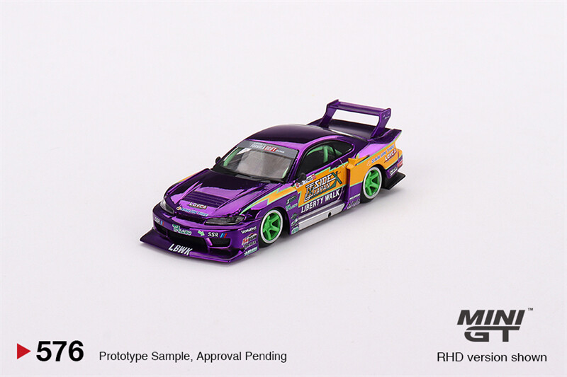 MINI GT 1:64 S15 SILVIA LB-Super Silhouette #555 2022 Japan | eBay