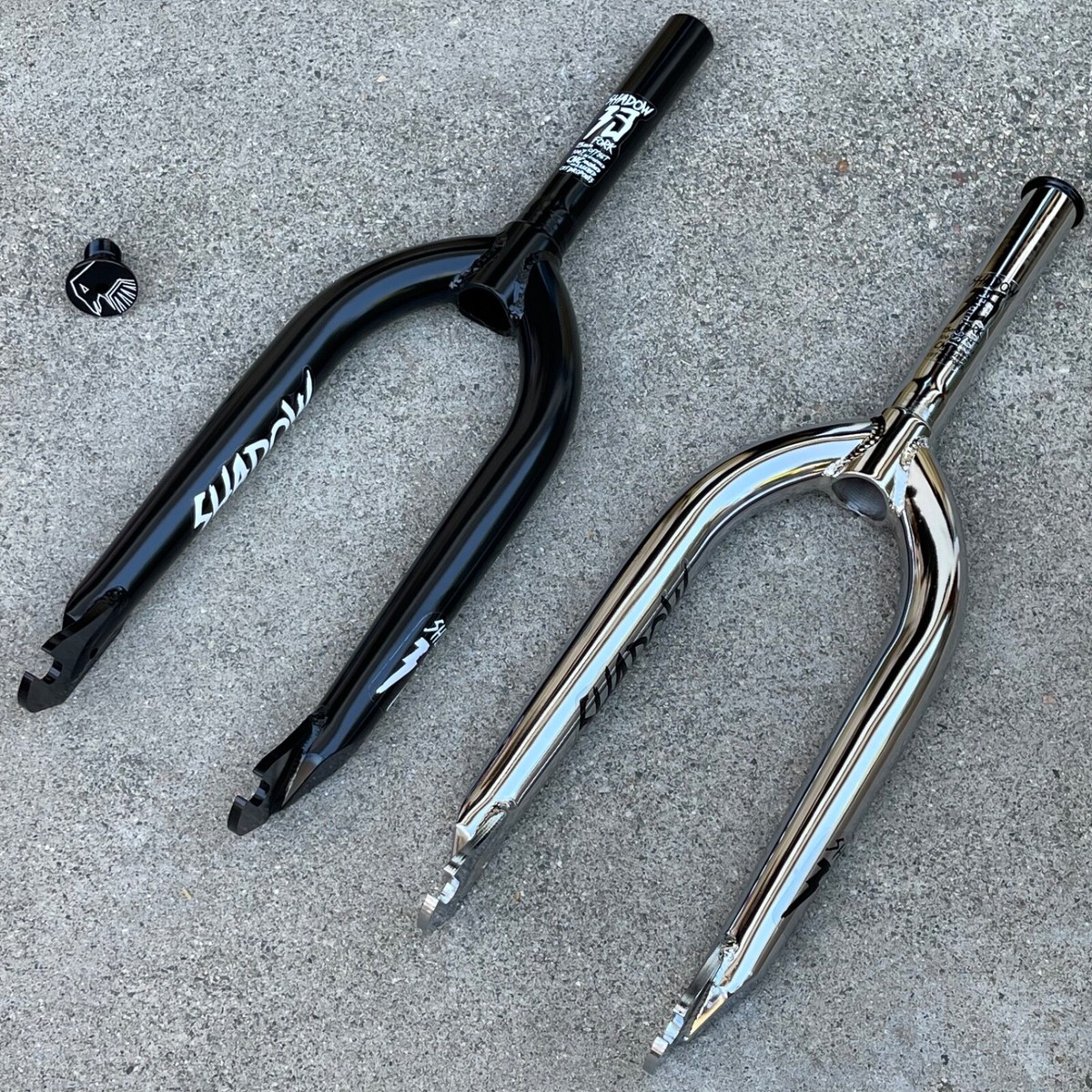 BMX フォーク SHADOW Captive V2 Fork Shadow CAPTIVE II Fork Chrome