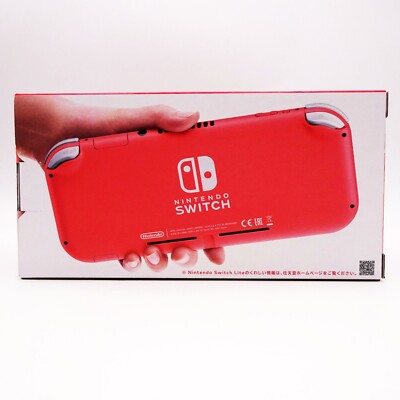 Nintendo Switch Lite Console Coral HDH-S-PAZAA Japan NEW | eBay
