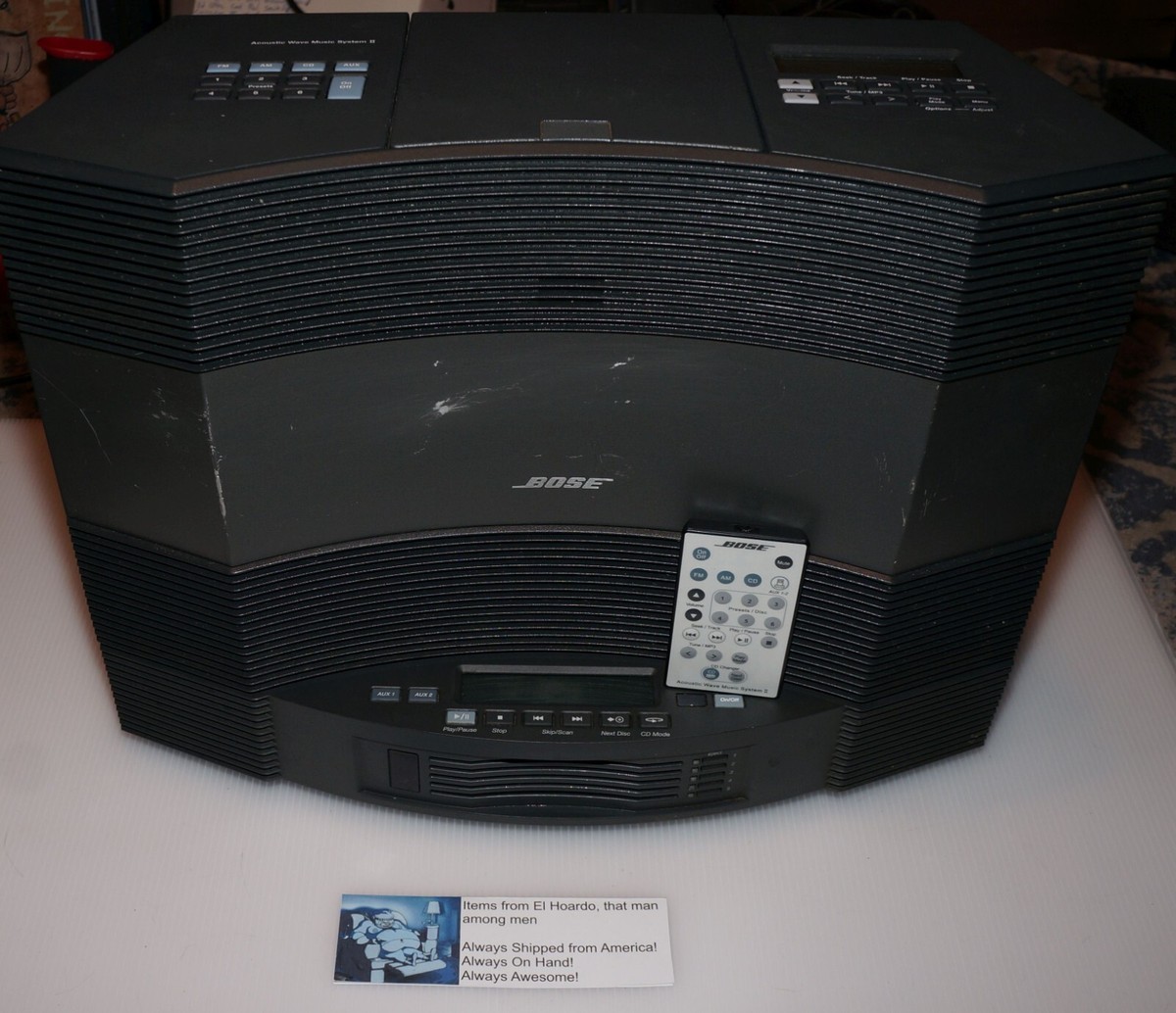 Bose Acoustic Wave Music System II w/5 CD Multi Disc Changer w