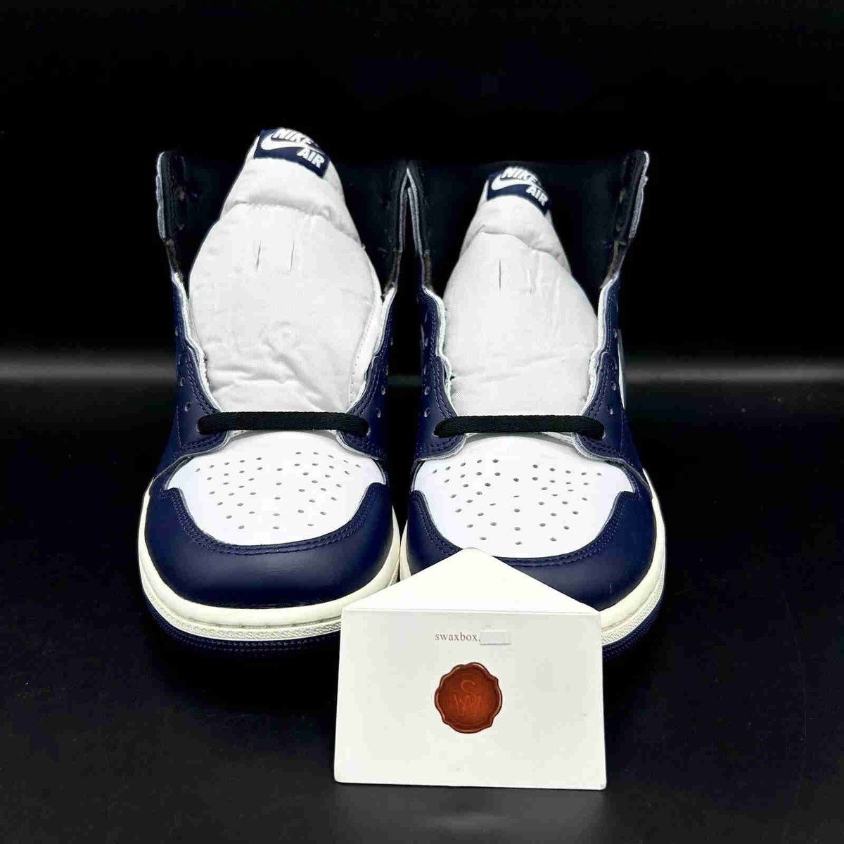 Size 13 - Air Jordan 1 Retro OG High Midnight Navy for sale online