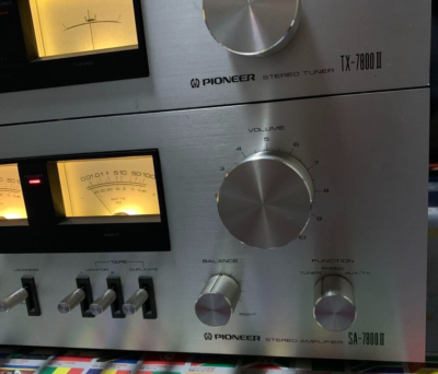 Pioneer SA-7800 II TX-7800 II Integrated Amplifier Tuner Set Fully