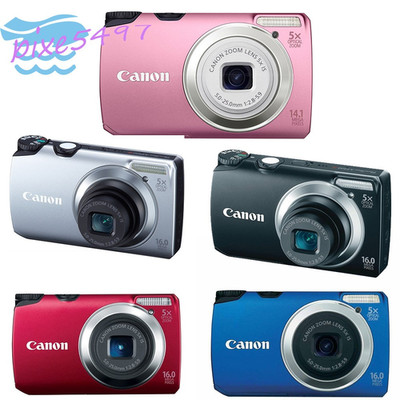 Canon PowerShot A3300 IS Digital Camera 16.0 MP 5x Optical Zoom