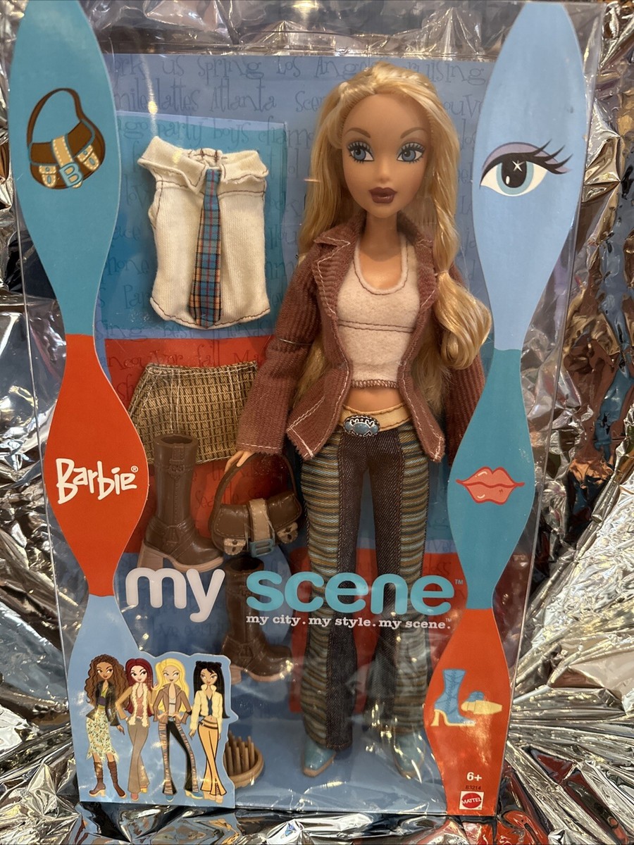 My Scene Barbie 2003 My City. My Style. My Scene NIB RARE Mattel