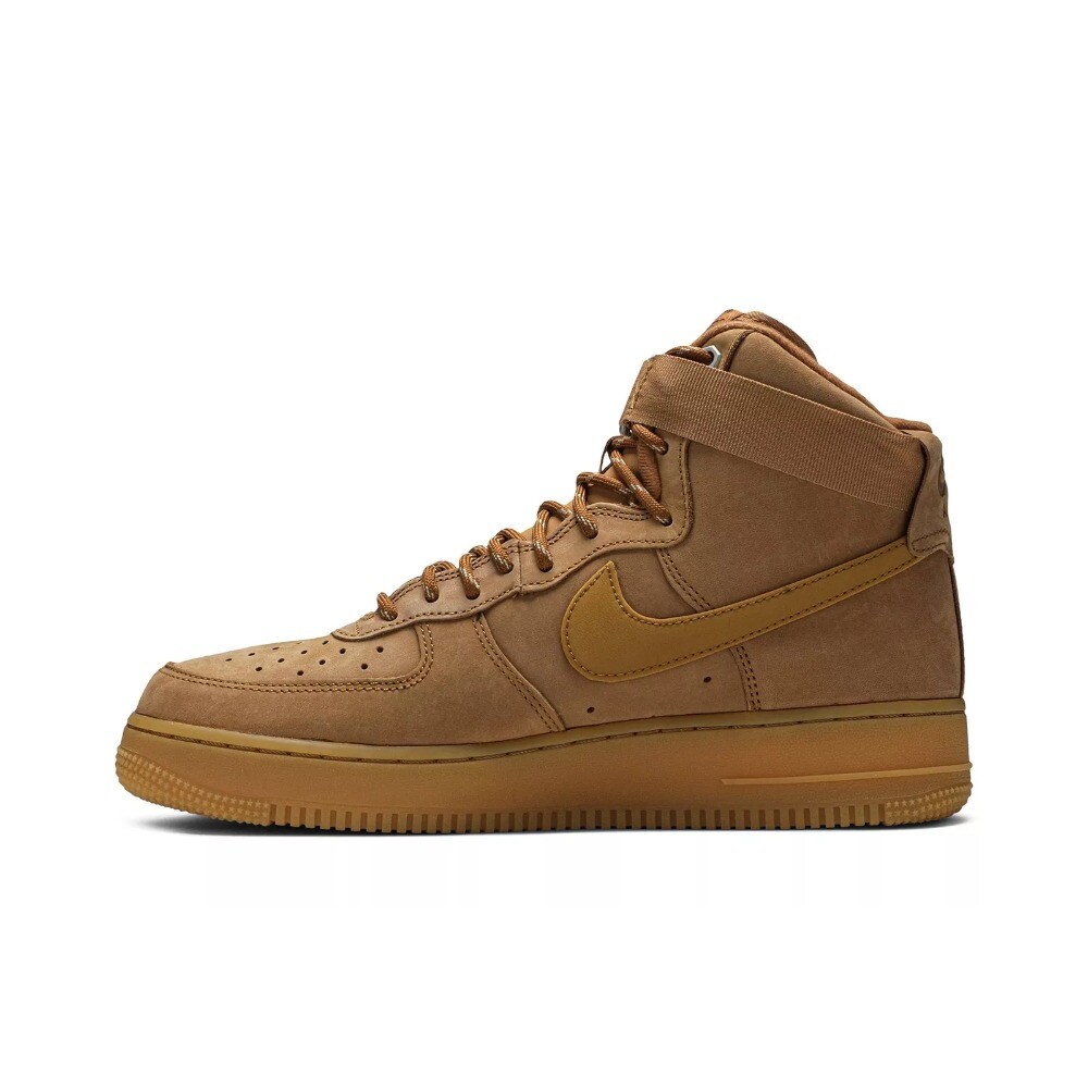 Nike Air Force 1 High 'Flax' 2019 CJ9178-200-low Top Board Shoes0