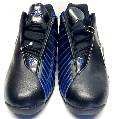 NIB Adidas TMAC 3 Restomod Shoes (Black/Royal) Men's Sz: 8.5