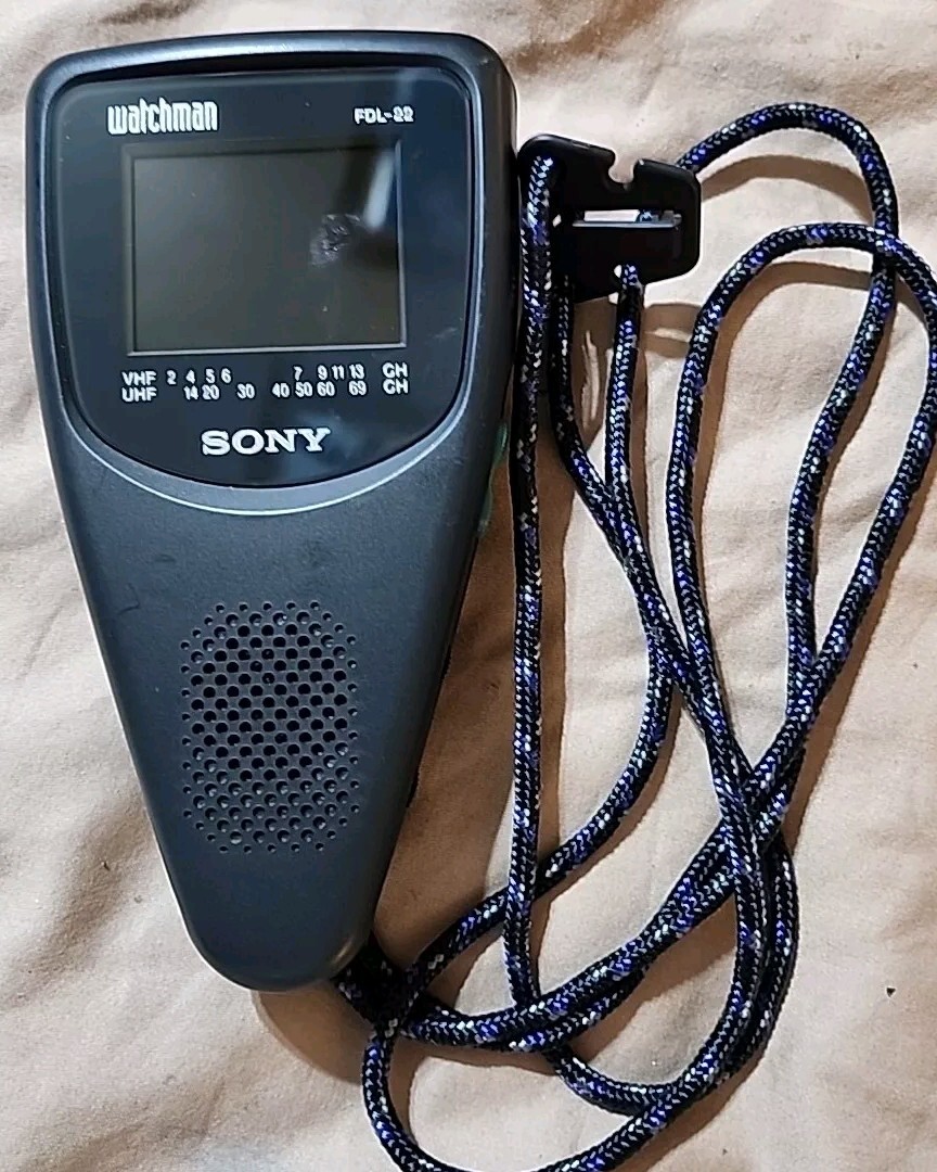 Sony Watchman Portable Pocket Television FDL-E22U | eBay
