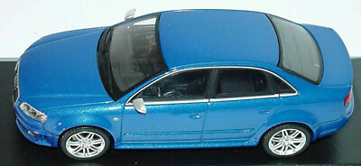 Audi Rs4 B7 2005 Sedan Sprint Blue Minichamps 501.05.091.33 1/43