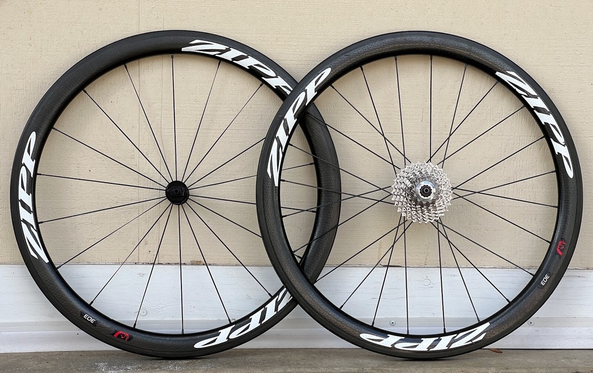 Zipp 303 Firecrest Tubular Rim Brake Carbon Road Bike Wheelset 10