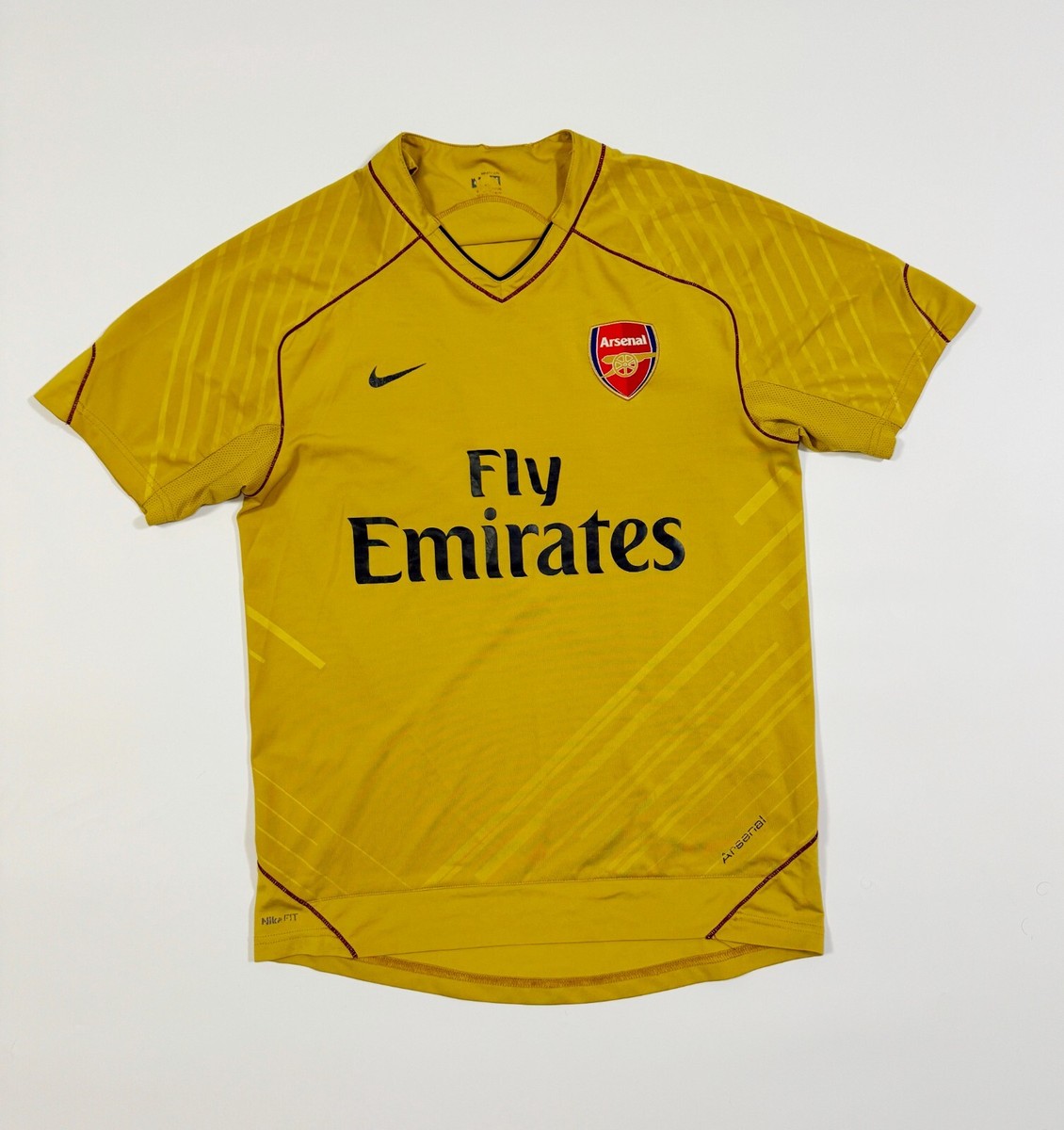 ARSENAL LONDON 2007/2008 NIKE FOOTBALL TRAINING JERSEY SHIRT SIZE