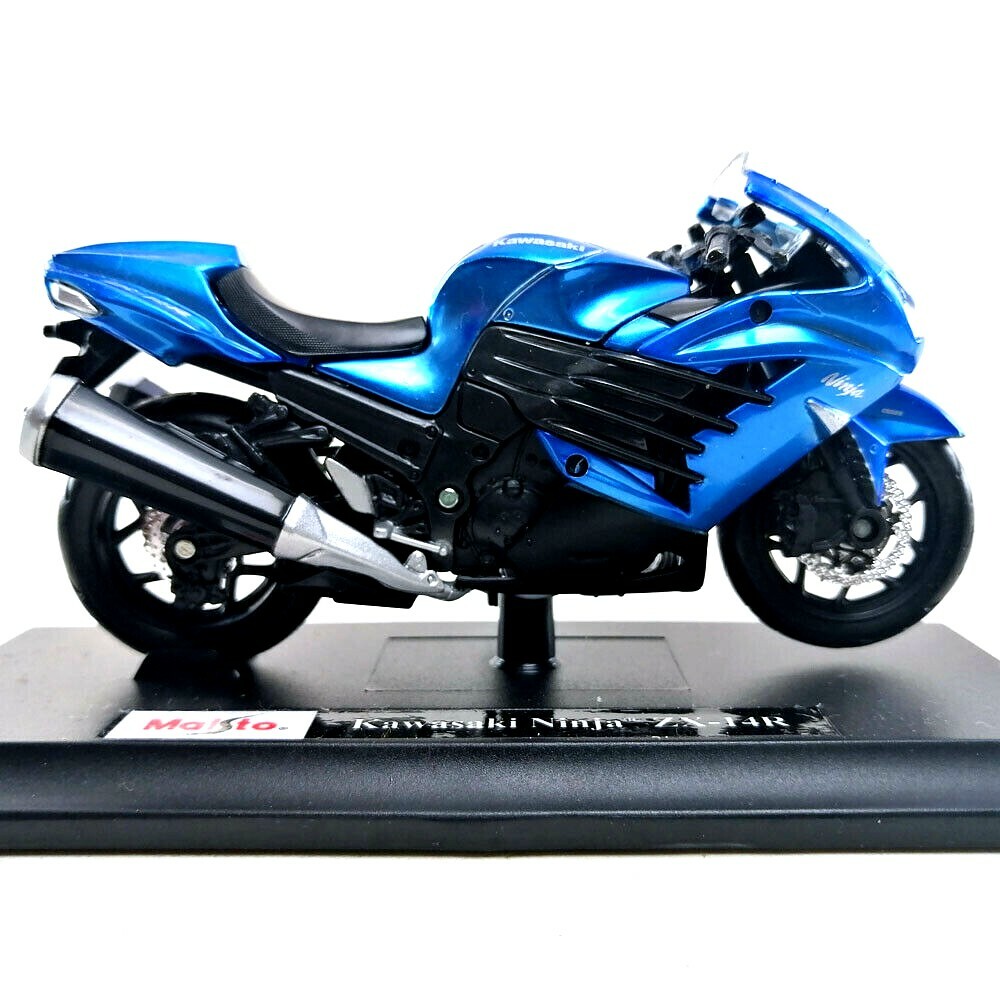 Kawasaki Ninja ZX-14R Motorcycle Die-cast Model Maisto 1:18 Scale
