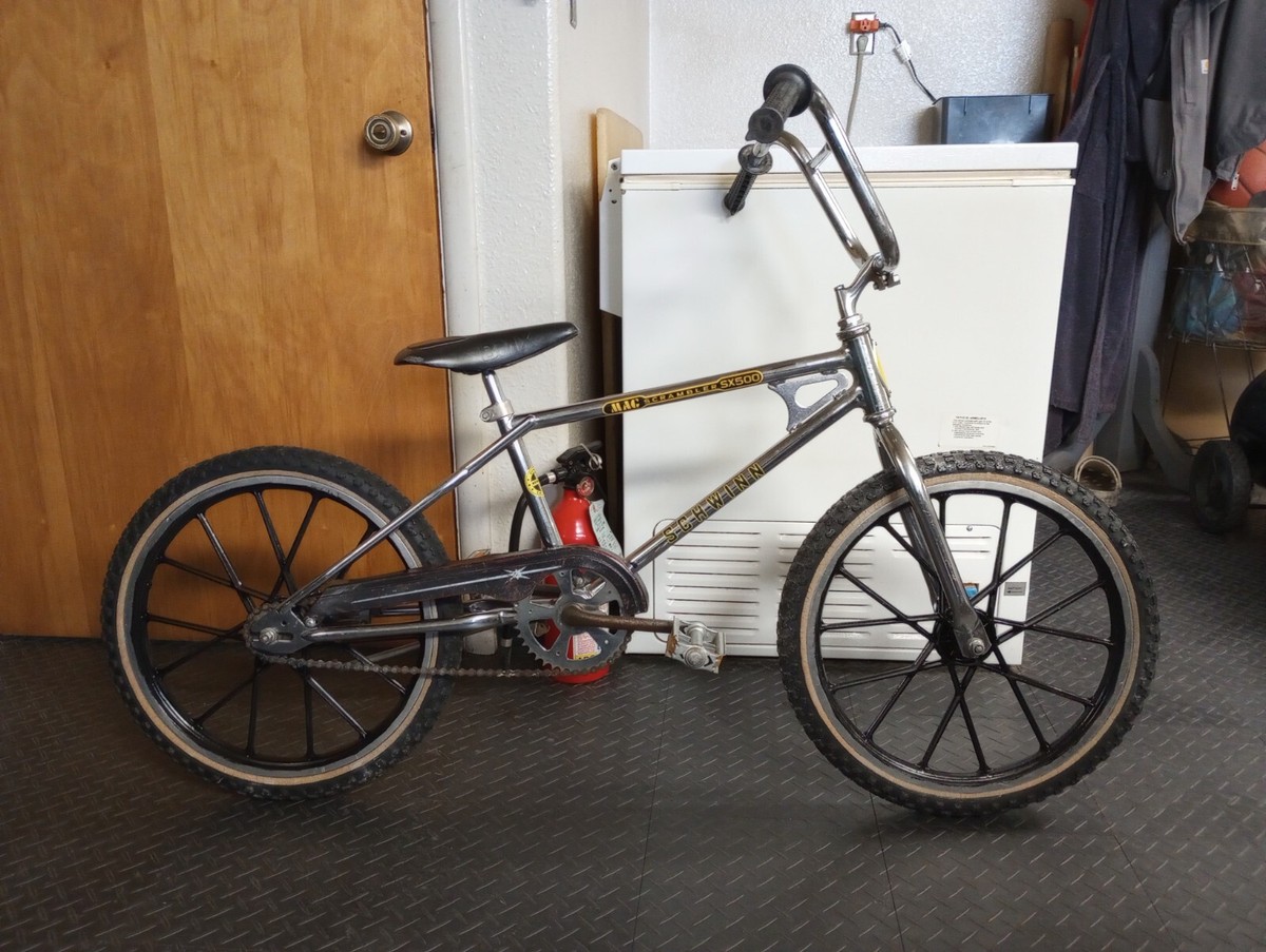 1979 Schwinn Mag Scrambler SX-500, All Original, Chrome Very hard