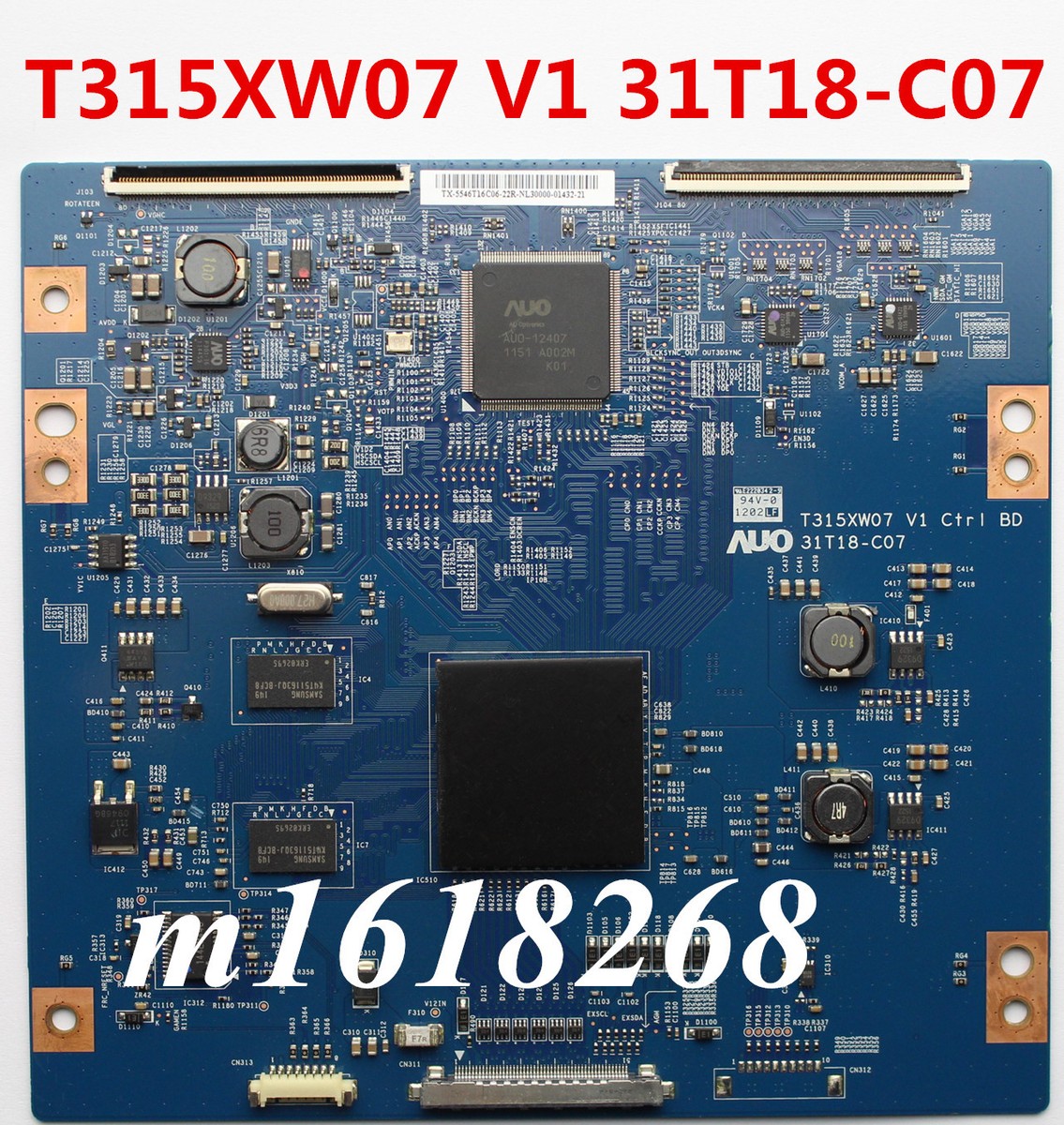 AUO T-CON BOARD T315XW07 V1 Ctrl BD 31T18-C07 samsung 3D LED