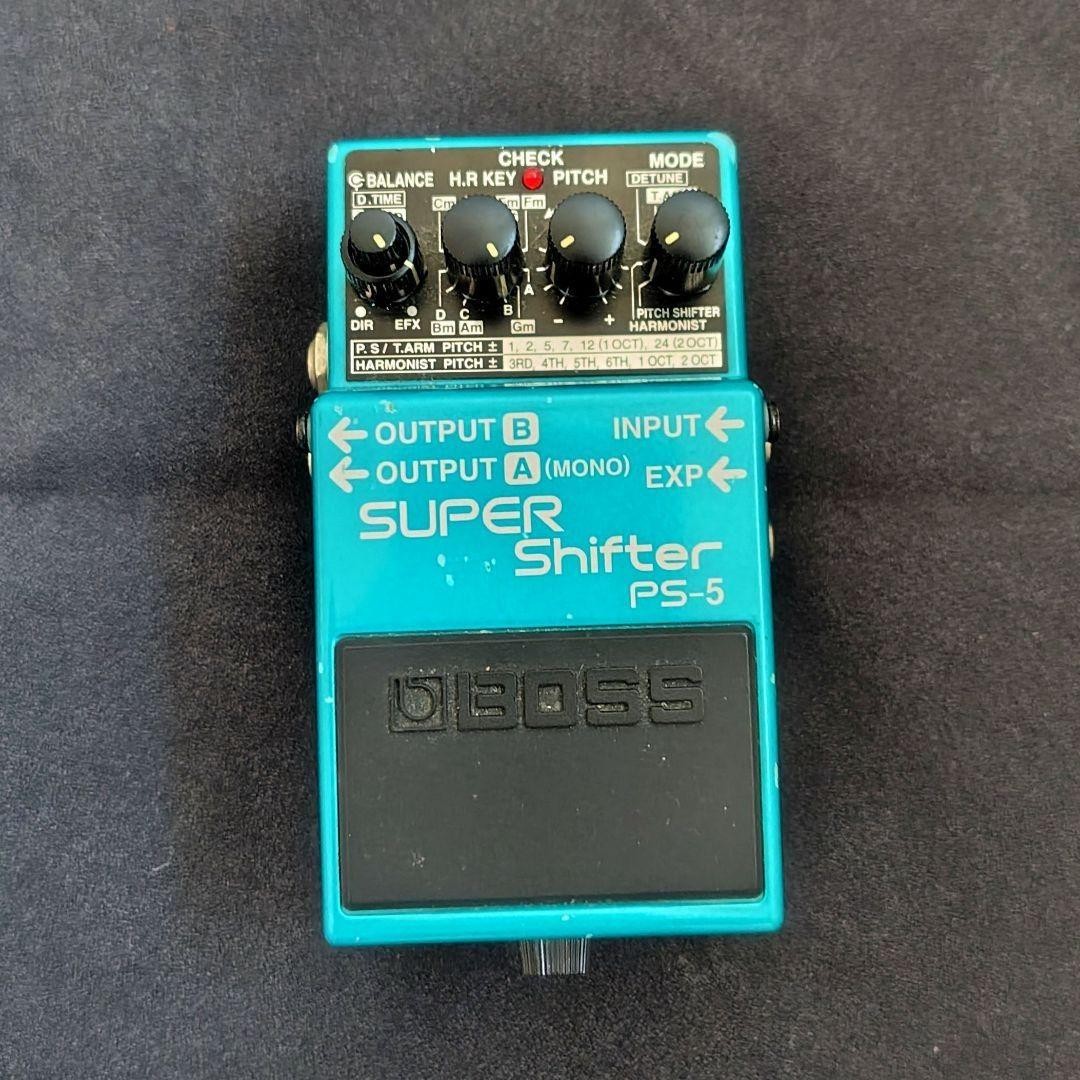 Boss PS-5 Super Shifter Pitch Shifter Guitar Effect Pedal Used